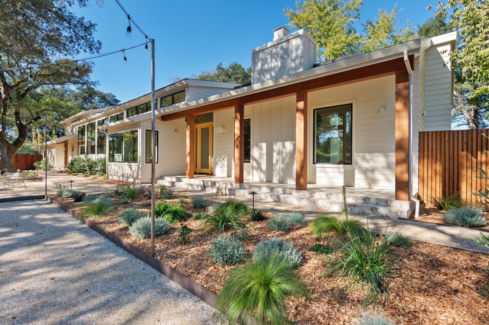 Rebuilt custom home interior, Sonoma County
